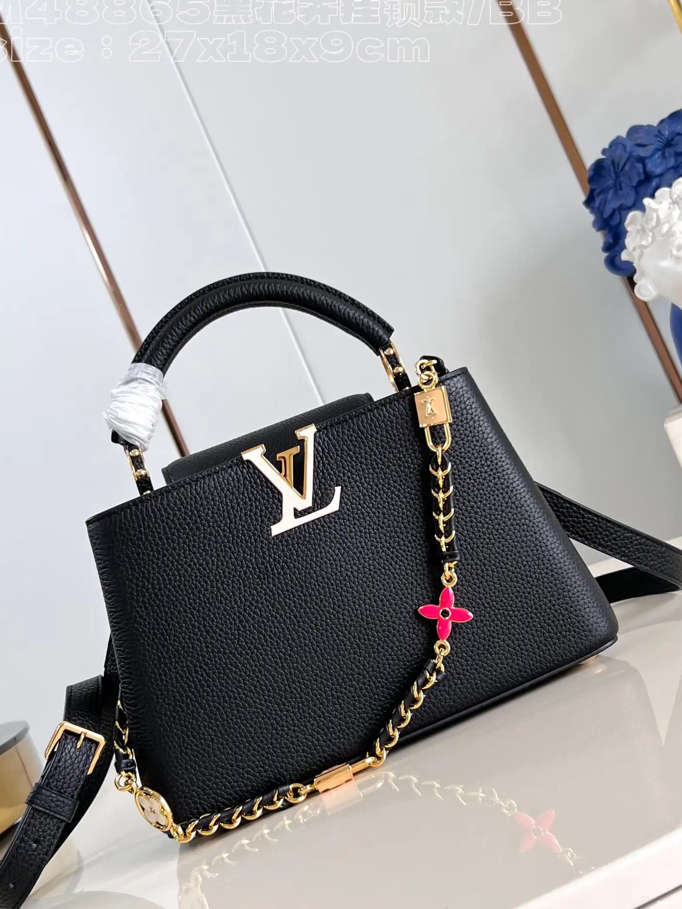 CAPUCINES VUITTON BB-27*18*9CM LOUIS 0315