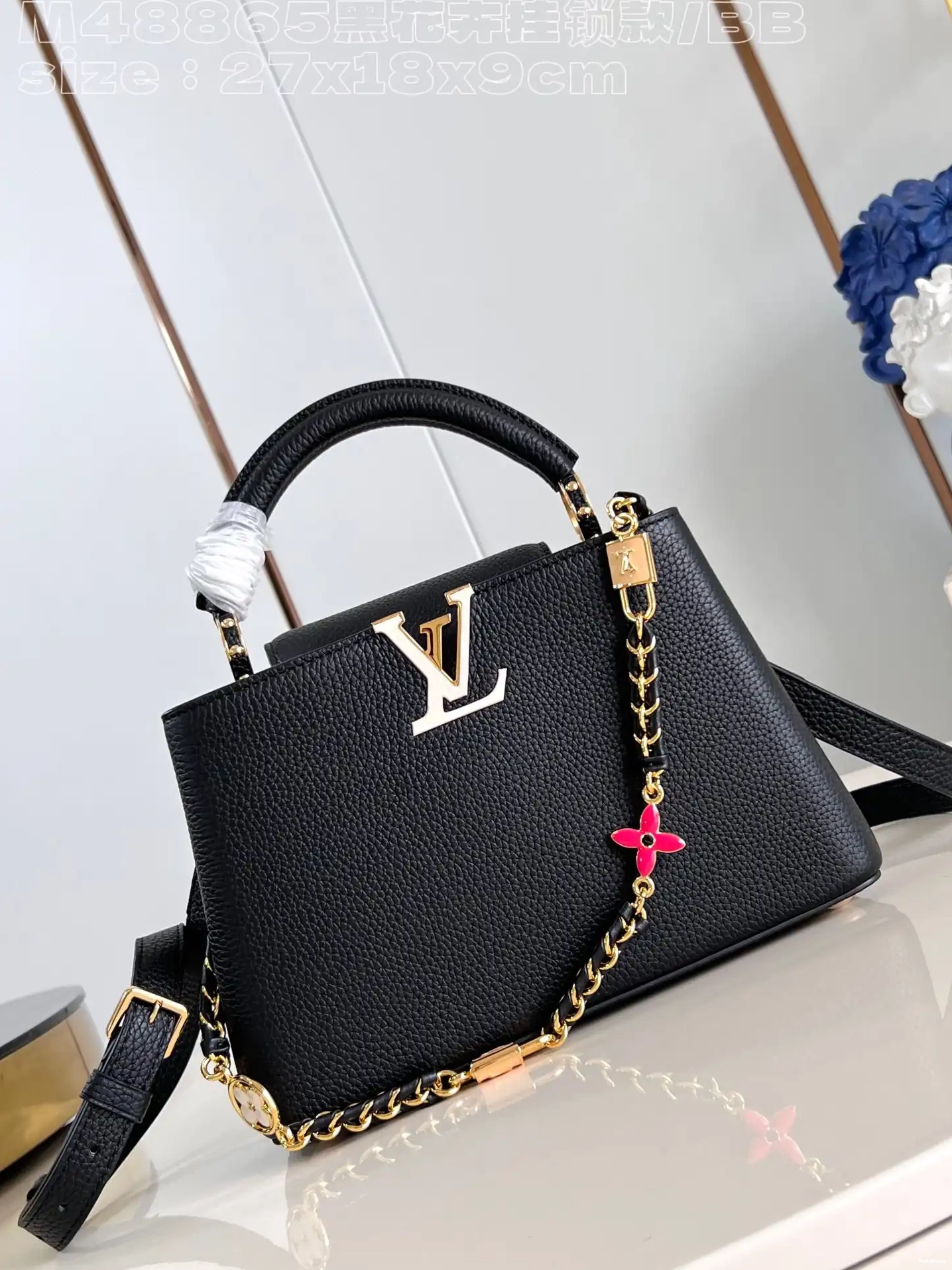 CAPUCINES VUITTON BB-27*18*9CM LOUIS 0315