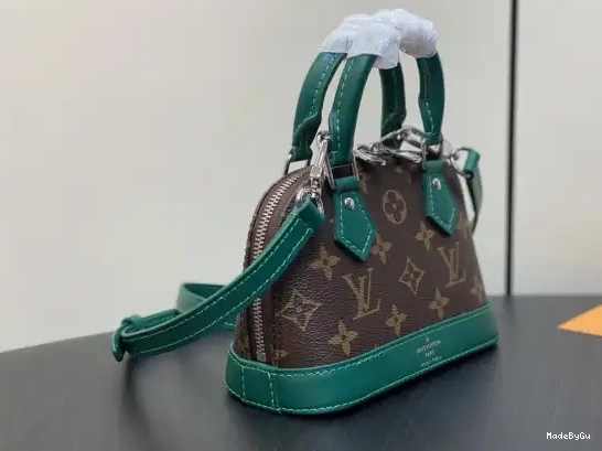 Alma-18*12*8cm VUITTON Nano LOUIS 0318