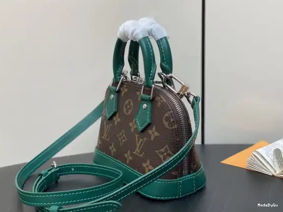 Alma-18*12*8cm VUITTON Nano LOUIS 0318