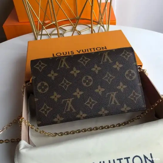 WALLET VUITTON FLORE LOUIS CHAIN 0314